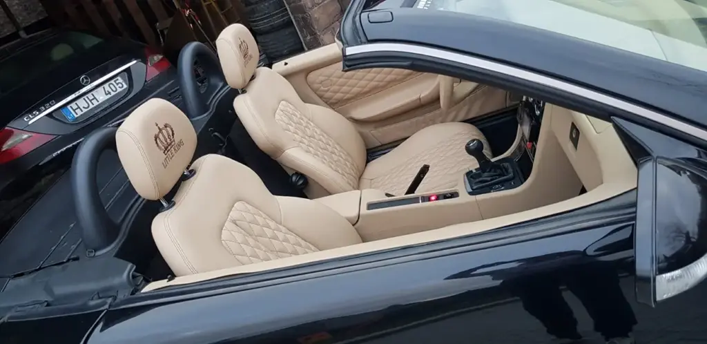 mercedes salono siuvimas